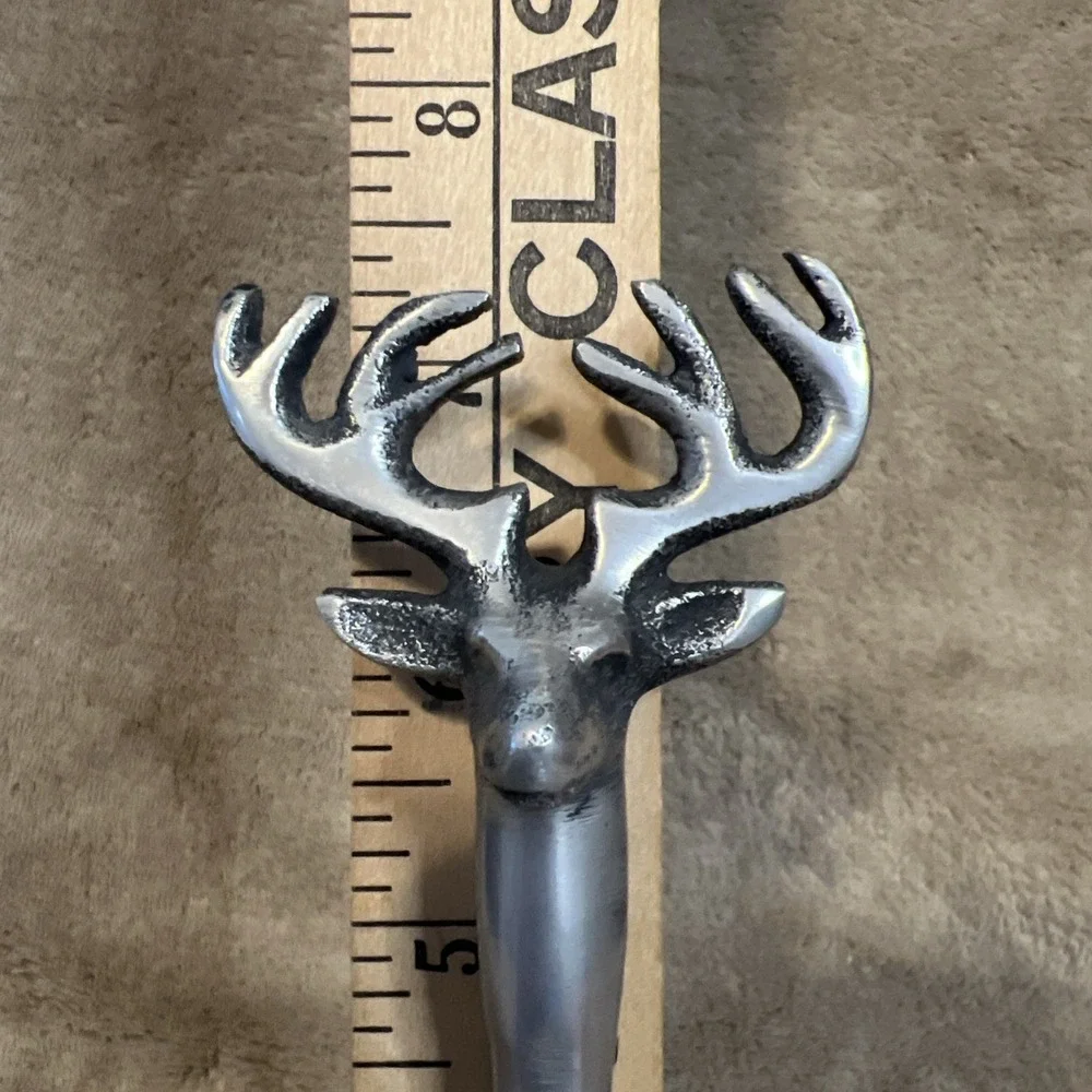 Deer Stag Head Metal Bottle Opener - 7‎ 1/4